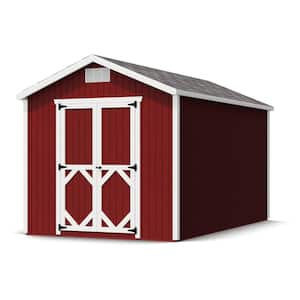 Classic Gable 8 ft. x 14 ft. Outdoor Wood Storage Shed Precut Kit with Floor (112 sq. ft.)