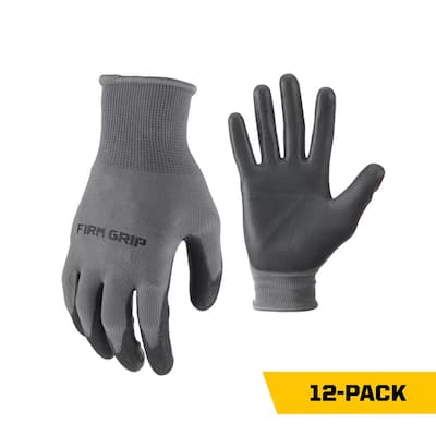 FIRM GRIP Large General Purpose Polyurethane Grip Work Gloves (12-Pack) 65342-50