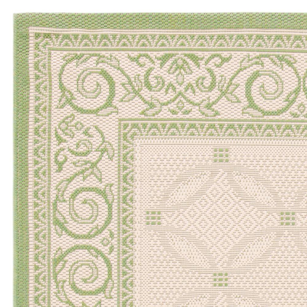 Rectangular Black Flat Woven Synthetic Indoor/Outdoor Rug
