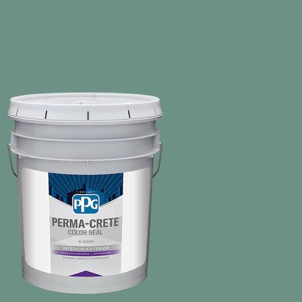 Perma-Crete Color Seal 5 gal. PPG1138-5 Pine Ridge Satin Interior/Exterior Concrete Stain