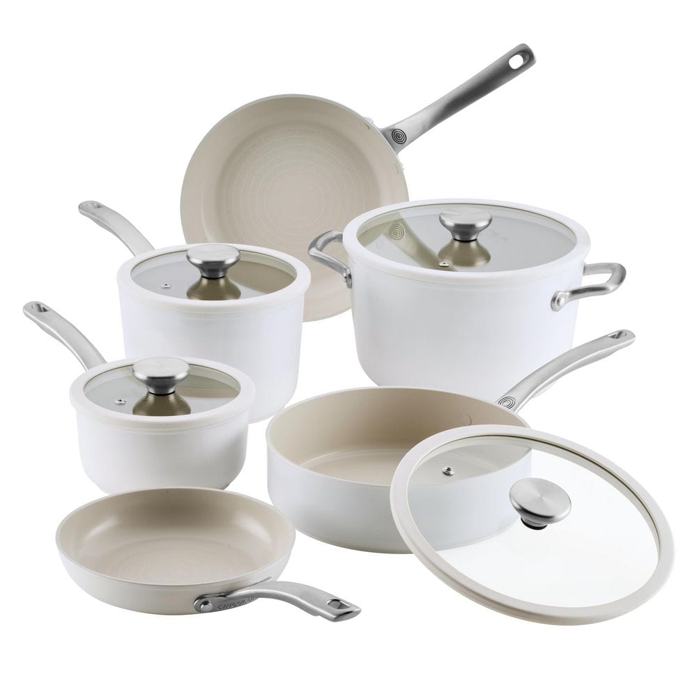 Circulon 10-Piece Halo with LaserDefense Ceramic Nonstick Cookware