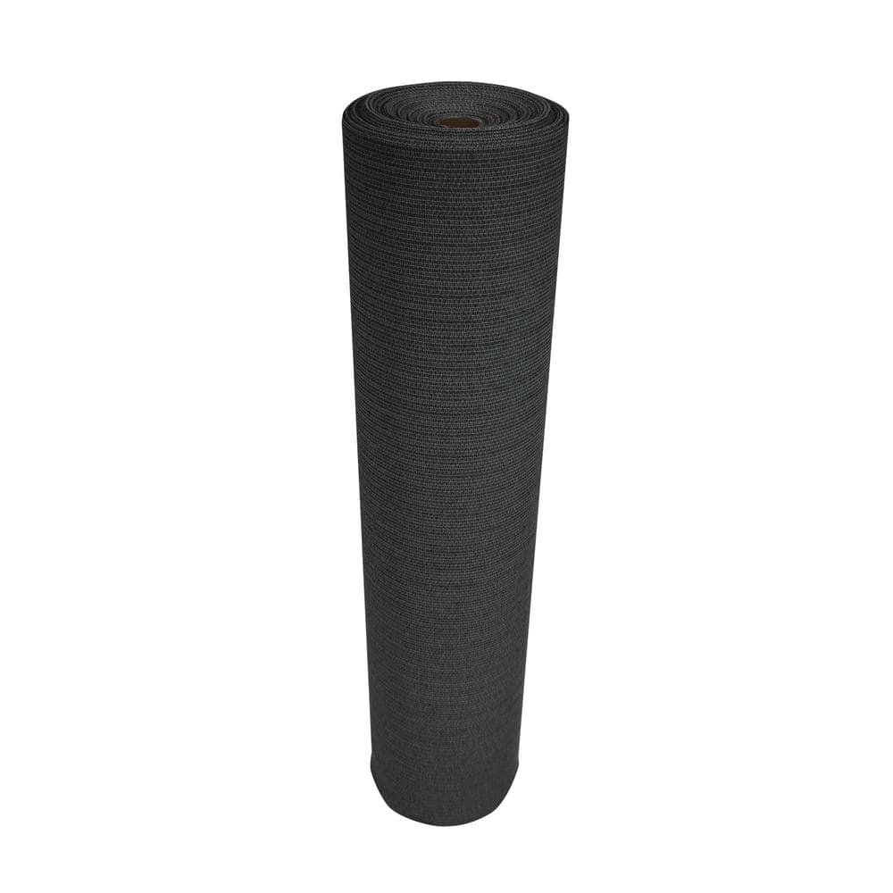 6 ft x 100 ft Black UV-Blocking Privacy Fence Screen