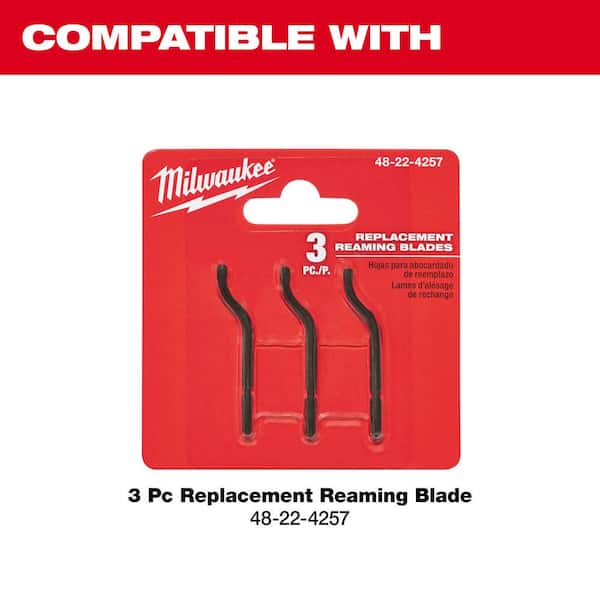 Milwaukee Pipe Deburring Reaming Pen Set with Close Quarters