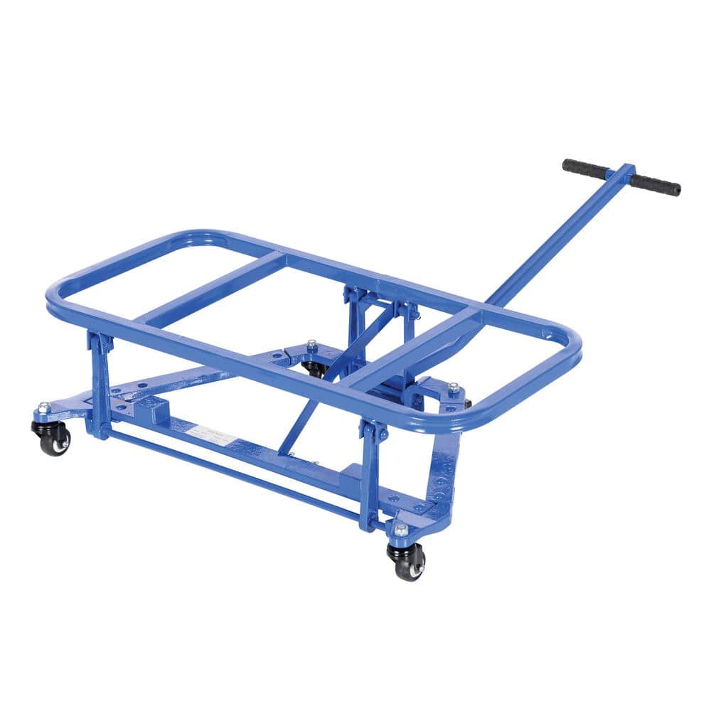 Blue Steel Desk Mover with Removable Handle