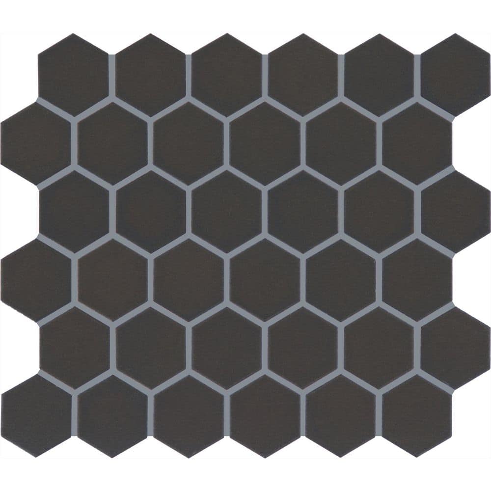 Daltile Urban Radiance Carbon Ion 2-3/4 in. x 3-1/2 in. Glossy Ceramic ...