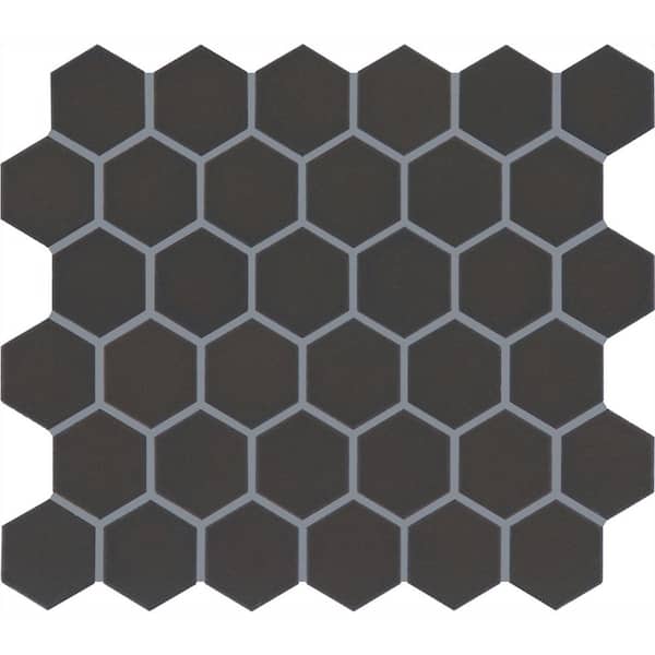 Daltile Urban Radiance Carbon Ion 2-3/4 in. x 3-1/2 in. Glossy Ceramic ...