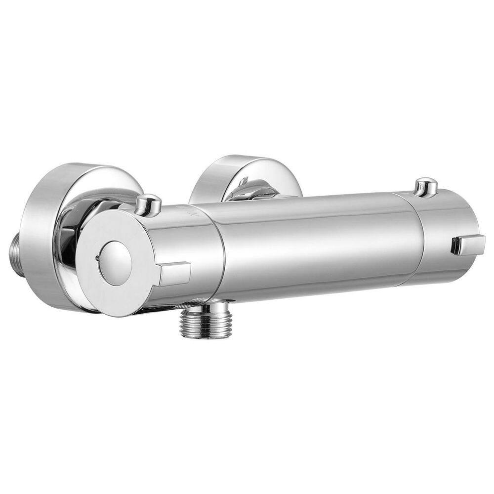 Thermostatic Shower Faucet Valve with 100℉ Secure Lock, Hot Cold Water Showering Faucet Temperature Control Valves price history on PriceWatchPro