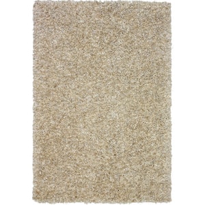 Dolce Plush Shag Sand 9 ft. X 13 ft. Area Rug