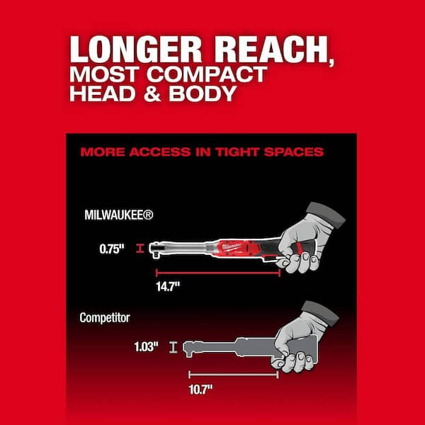 Milwaukee M12 FUEL 12V Lithium Ion Brushless 3/8 in. Drive