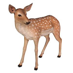 31.5 in. H Spotted Deer Forest Fawn Sculpture