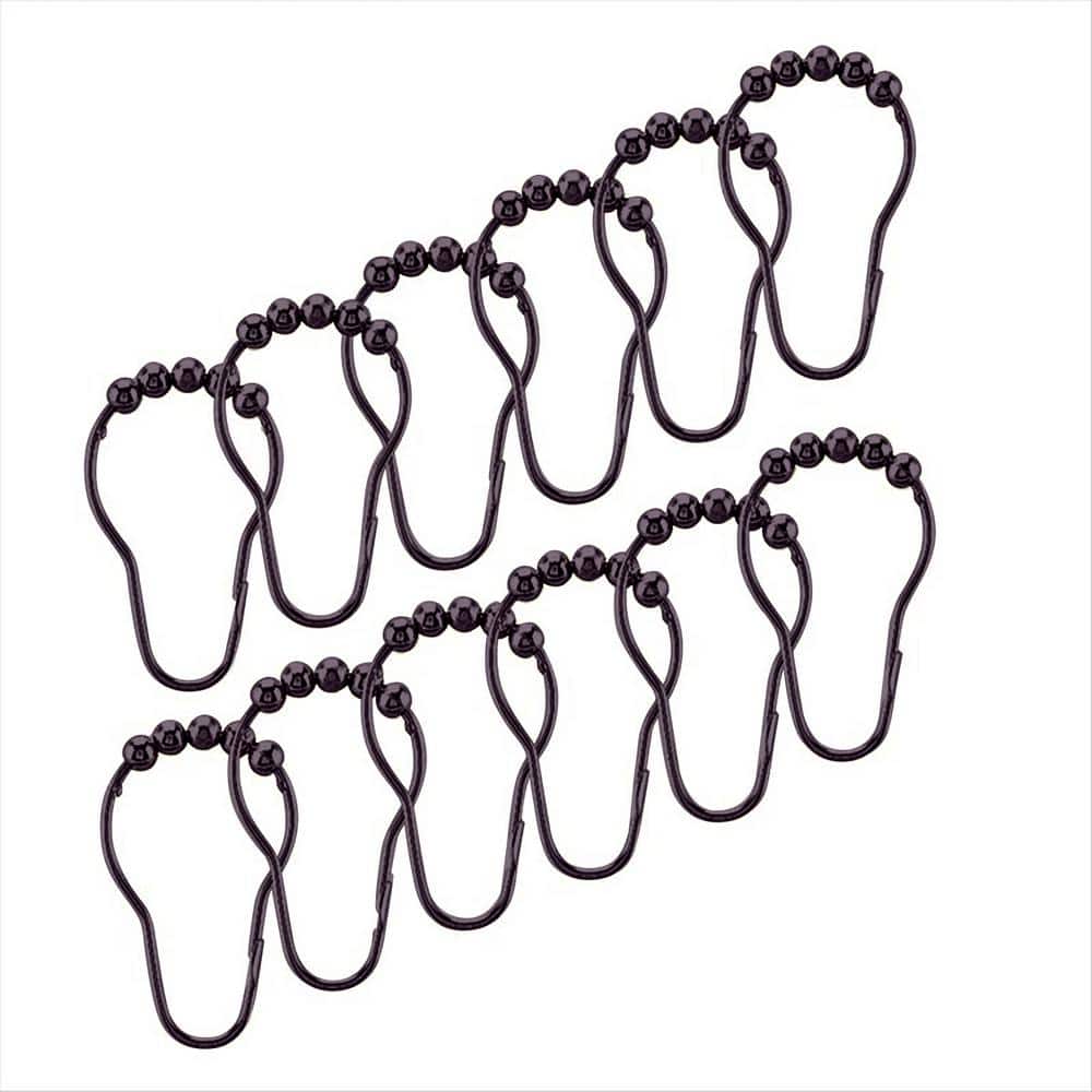 Shower Curtain Rings in Bronze (12-Pack) price history on PriceWatchPro