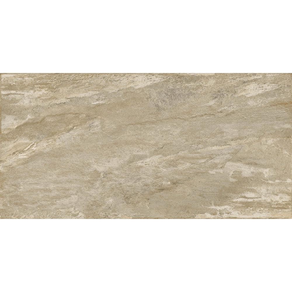 Milestone Taupe Matte 11.81 in. x 23.62 in. Porcelain Floor and Wall Tile (11.628 sq. ft. / case) -  EMSER TILE, 1438389