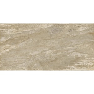 Milestone Taupe Matte 11.81 in. x 23.62 in. Porcelain Floor and Wall Tile (11.628 sq. ft. / case)
