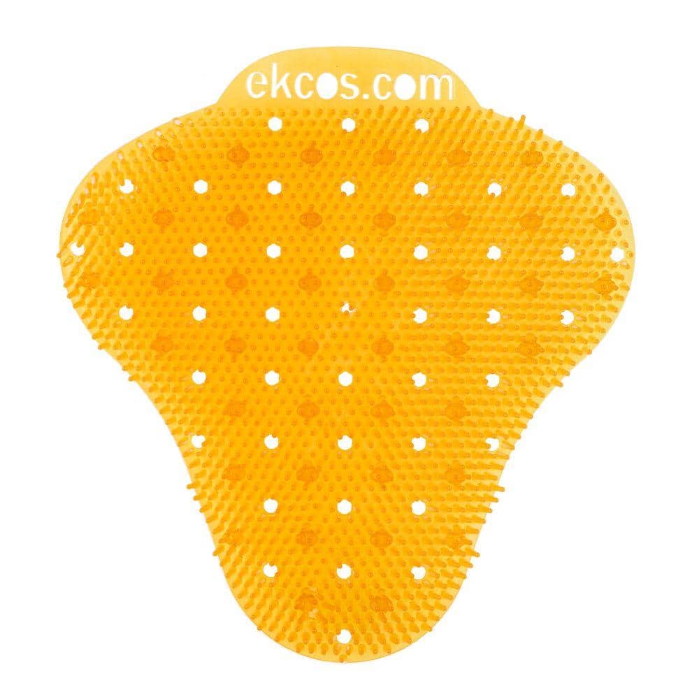 Tropical Fruit Fragrance Anti-Splash Orange Urinal Screen (6 per Box)