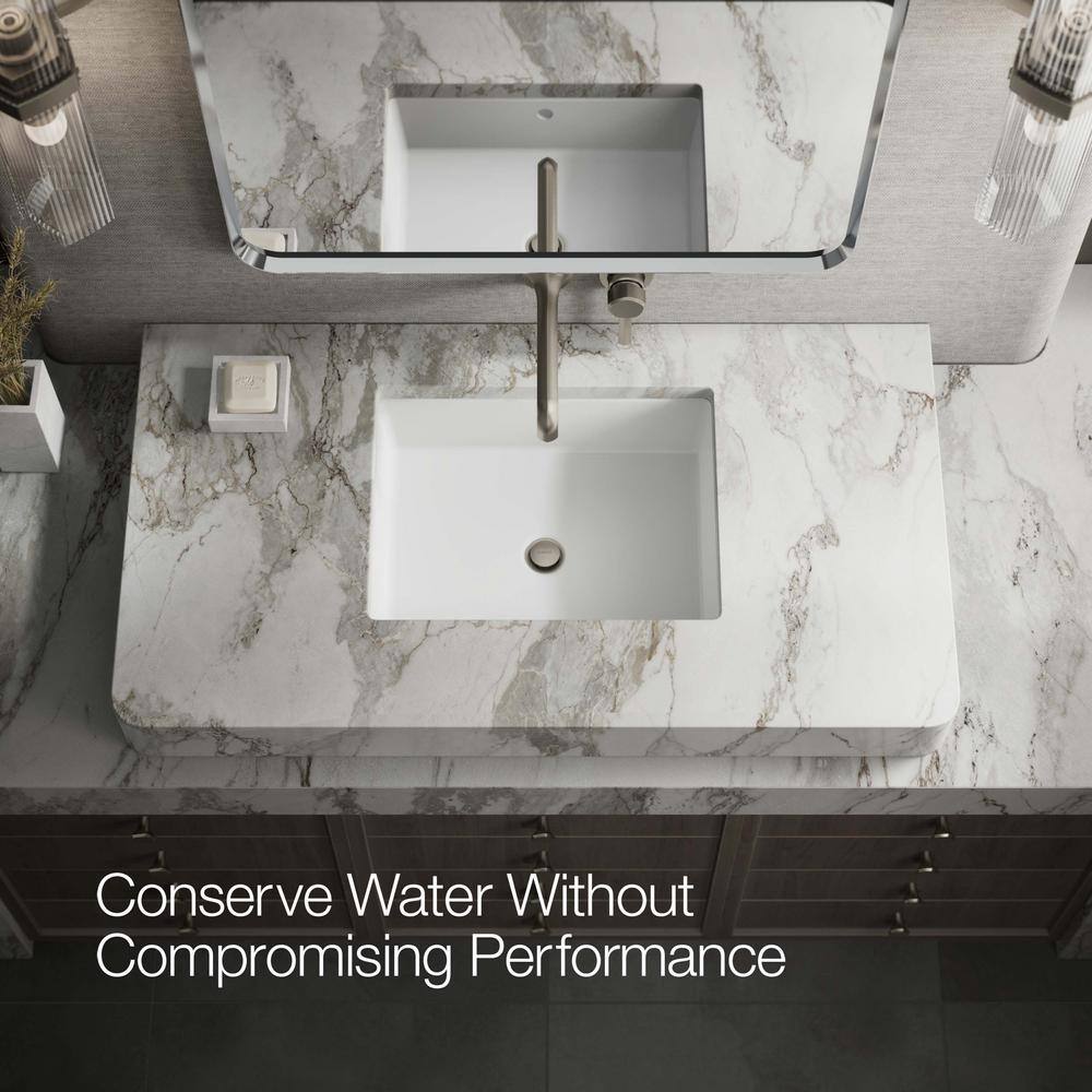 Occasion 8.63" Vibrant Brushed Nickel Wall-Mount Bathroom Faucet Spout