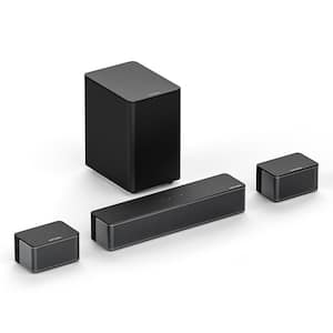 Poseidon D50 15.6 in. 5.1 Channels, Bluetooth Soundbar with Subwoofer and Remote Control