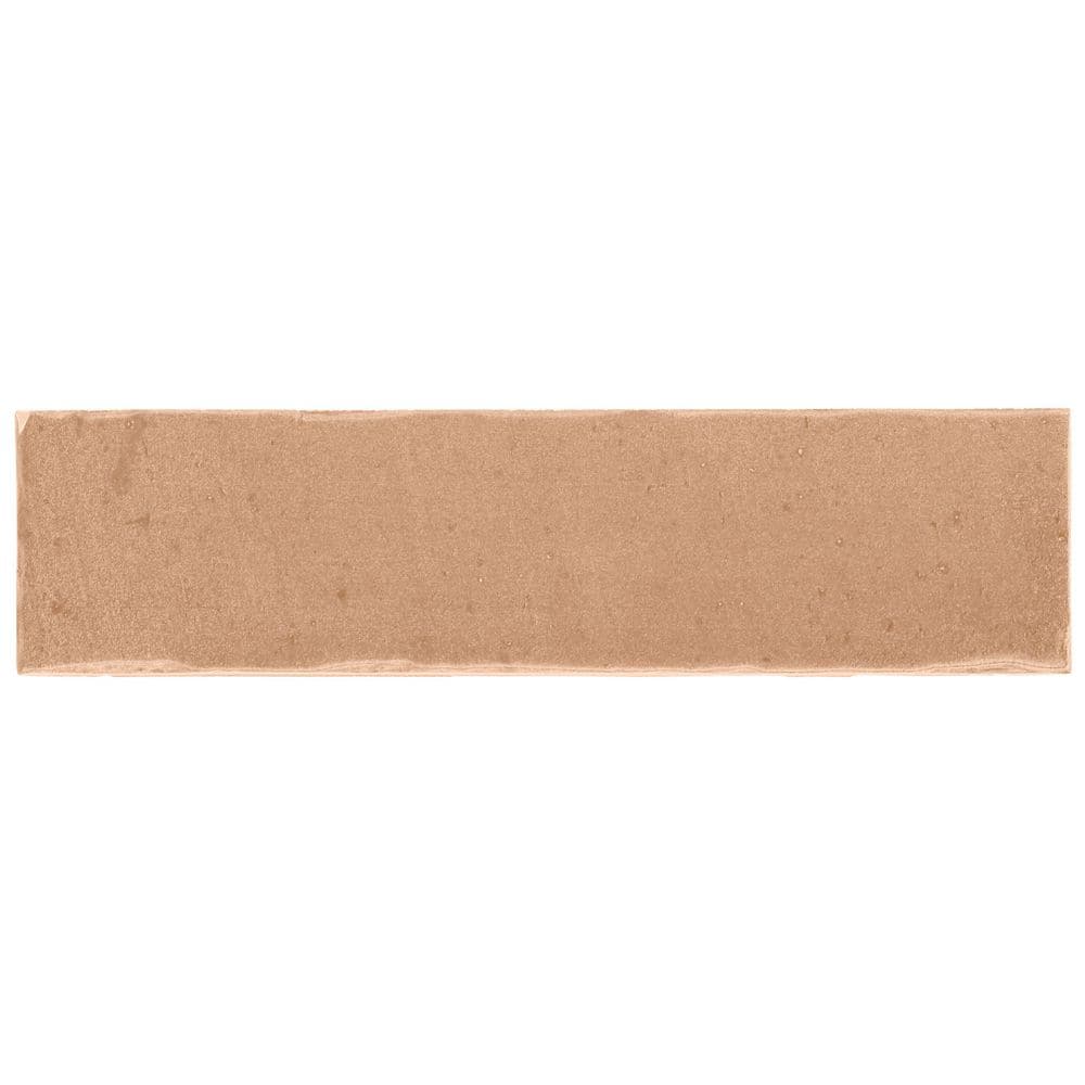 Sienna Terracotta Sand 2.55 in. x 0.43 in. Matte Porcelain Floor and Wall Tile Sample price history on PriceWatchPro
