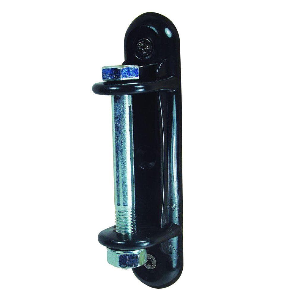 Wood Post - 2 in. Polytape Metal Split Bolt Tensioner - Black