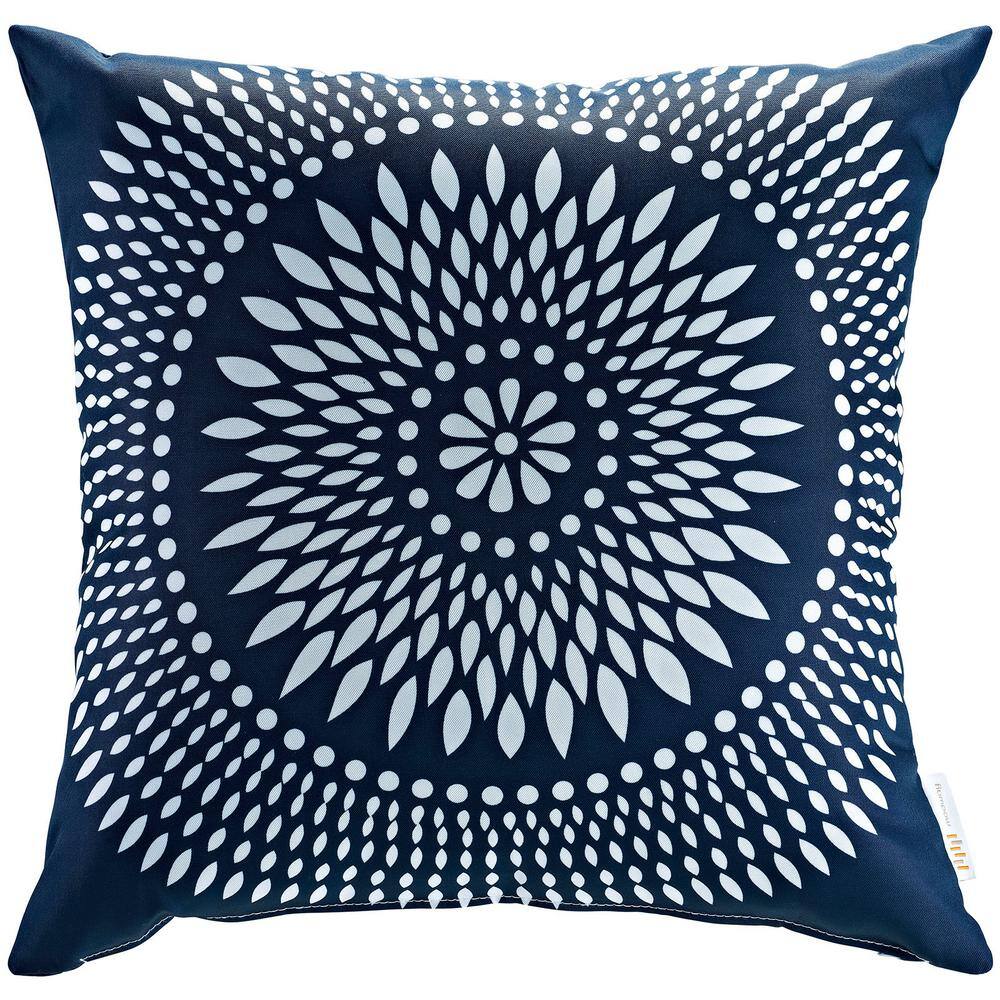 Cartouche Square Weather-Resistant Kids Throw Pillow Set