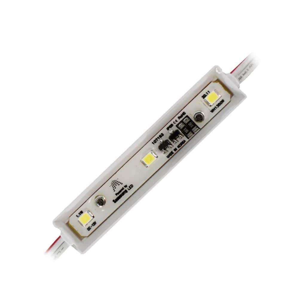 HD5, LED Sign Module, 1 Watt, 132 Lumens, 3000K, Warm White, 12V, IP68, UL 