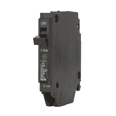 GE Q-Line 30 Amp 1/2 in. Single-Pole Circuit Breaker (THQP130)