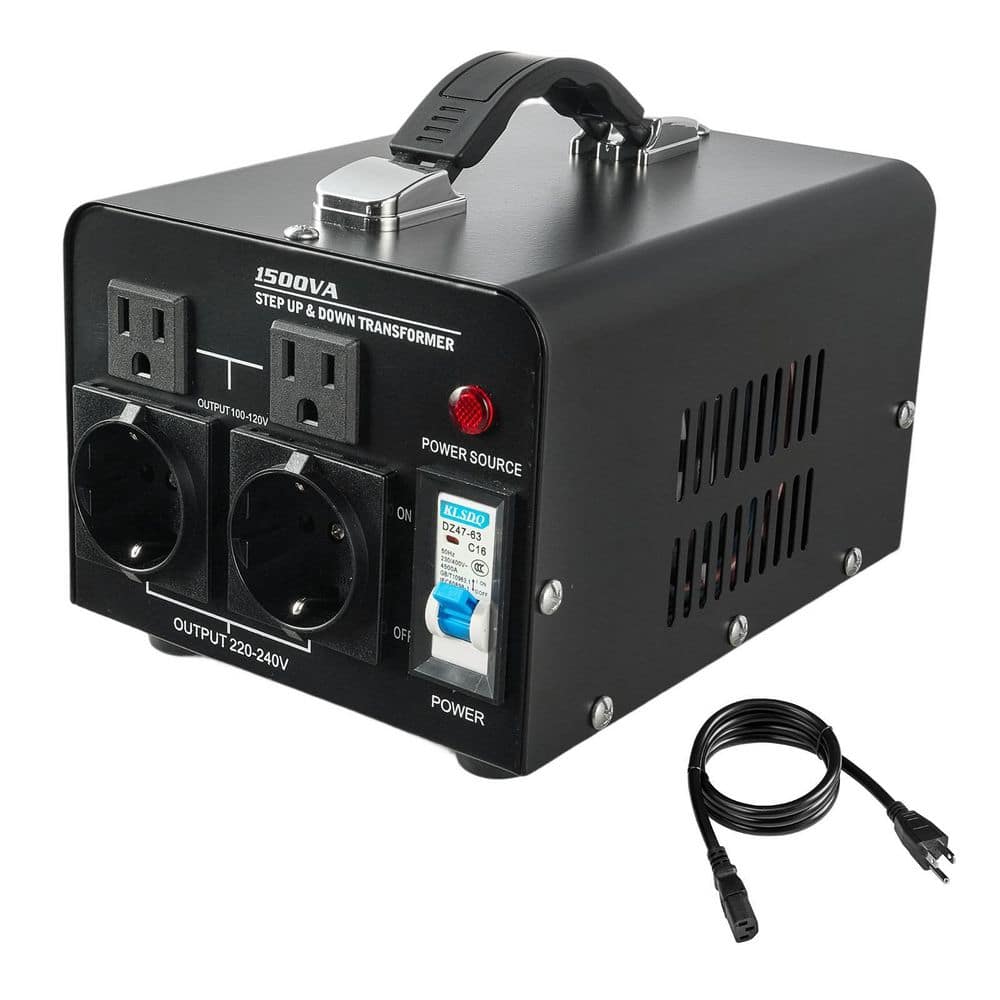 Voltage Converter Transformer 1500VA Heavy Duty Step Up/Down Power Transformer Convert from 110V to 220V and 220V to110V price history on PriceWatchPro