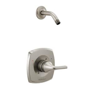 Parkwood 1-Handle Wall-Mount Shower Faucet Trim Kit in Brushed Nickel (Valve and Shower Head Not Included)