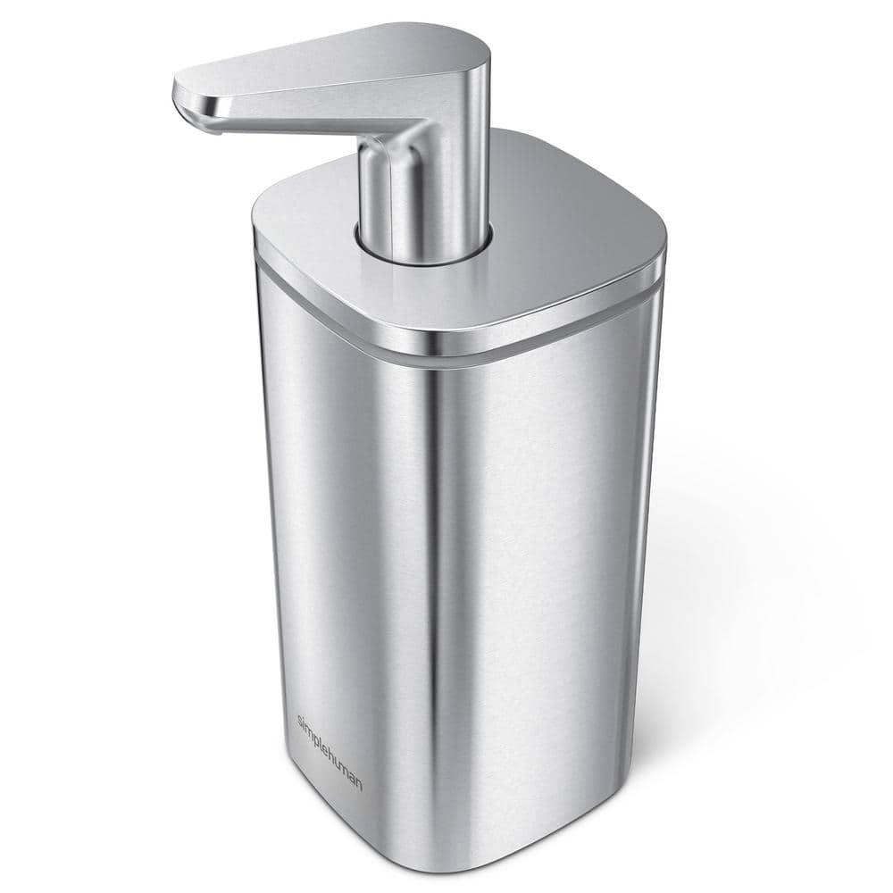 https://images.thdstatic.com/productImages/16ba751b-782a-48fd-a58e-0c727a33c508/svn/brushed-stainless-steel-simplehuman-kitchen-soap-dispensers-kt1183-64_1000.jpg