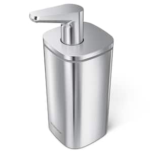 10 oz. Liquid Soap Pulse Pump Dispenser, Brushed Stainless Steel