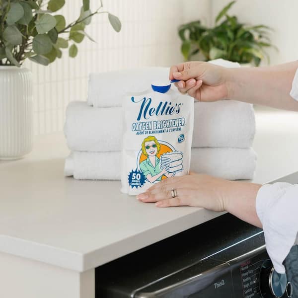 Nellie's Laundry Soda とOxygen Brightener Nellie's Bulk Oxygen Brightener, 8.75 lbs | Costco