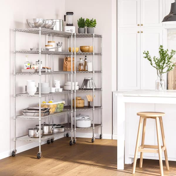 Yコーナー Seville Classics UltraDurable 6-Tier Commercial NSF