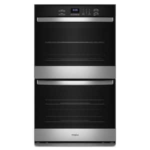 30 in. Double Electric Wall Oven with Self-Cleaning in Stainless Steel