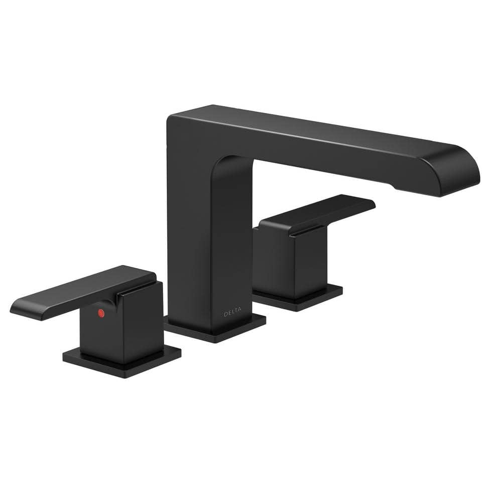 Stainless Steel Modern Widespread Deck Mounted Faucet