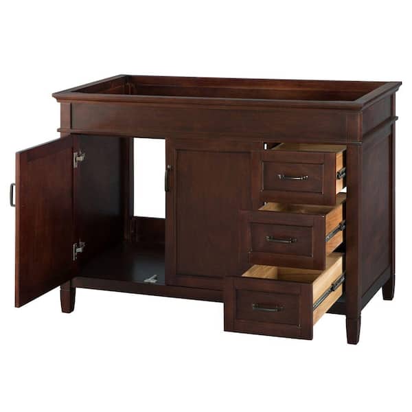 Ashburn 36 in. W Bath Vanity Cabinet Only in Mahogany Ashburn 36 in. W Bath Vanity Cabinet Only in Mahogany