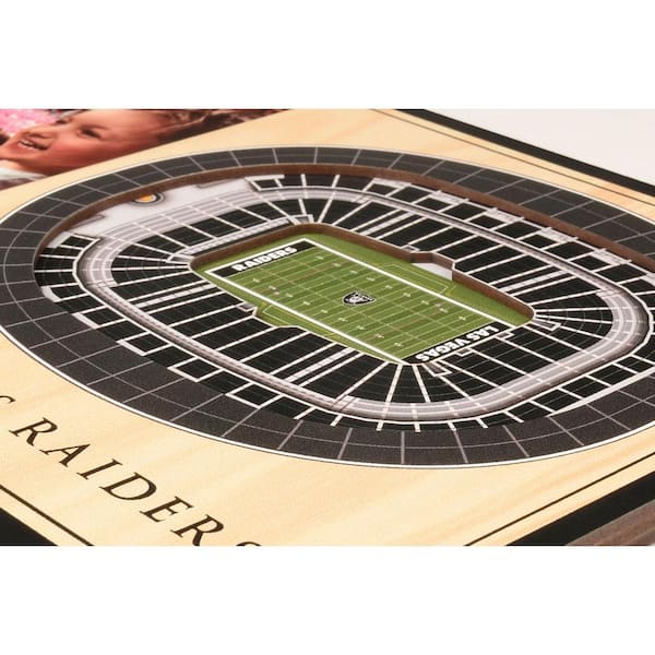 Oakland Coliseum 3D Stadium Replica - the Stadium Shoppe