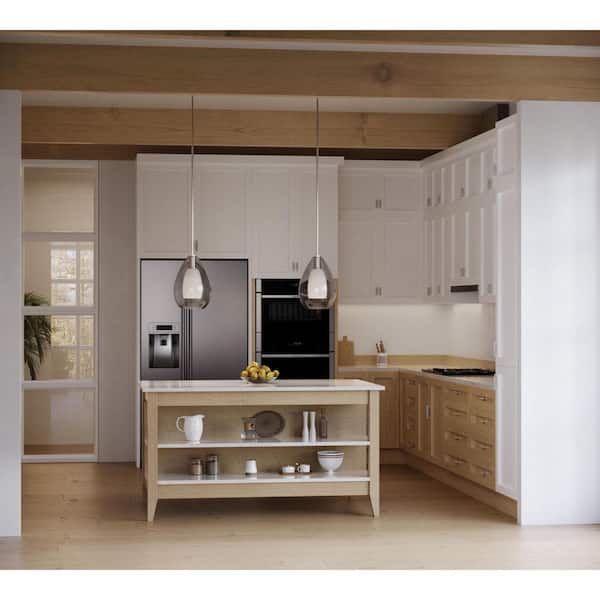 Carillon 100-Watt 1-Light Brushed Nickel Contemporary Pendant with Opal Glass Shade