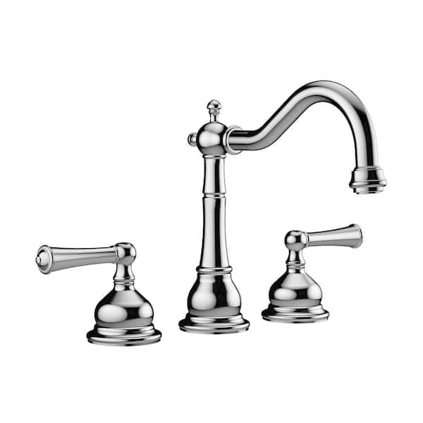 JACUZZI BARREA 2-Handle Deck-Mount Roman Tub Faucet in Polished Chrome