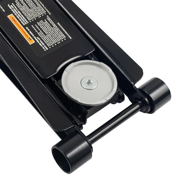 Husky 3-Ton Low Profile Floor Jack with Quick Lift with 14 in. 13 