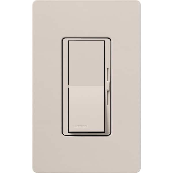 Diva 3-Speed Fan Control, Single-Pole/3-Way, 1.5 Amp, Taupe (DVSCFSQ-F-TP)