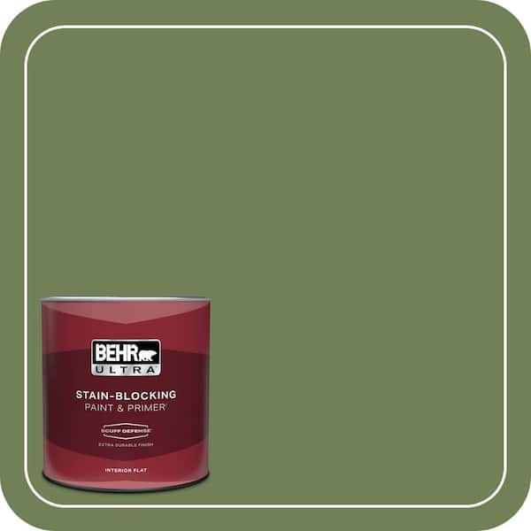 BEHR ULTRA 1 qt. #MQ6-47 Terrain Extra Durable Flat Interior Paint & Primer
