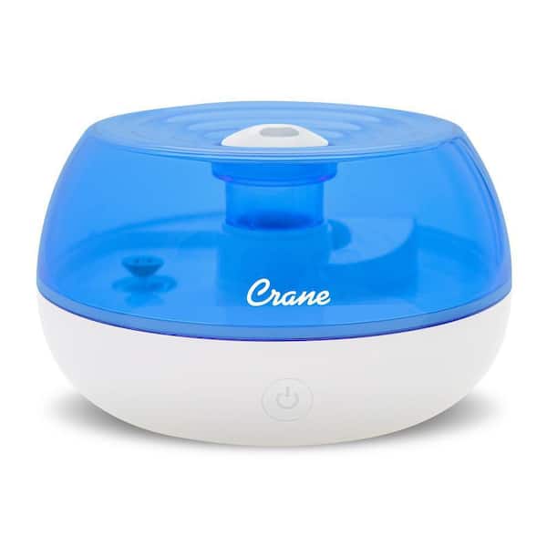 Crane 0.2 Gal. Personal Ultrasonic Cool Mist Humidifier for Small Rooms up to 160 sq. ft.