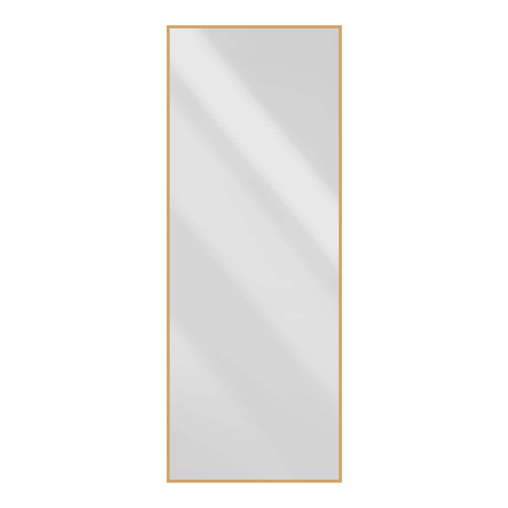 24 in. W x 65 in. H Rectangular Ultra Thin Aluminum Alloy Framed Wall or Fl