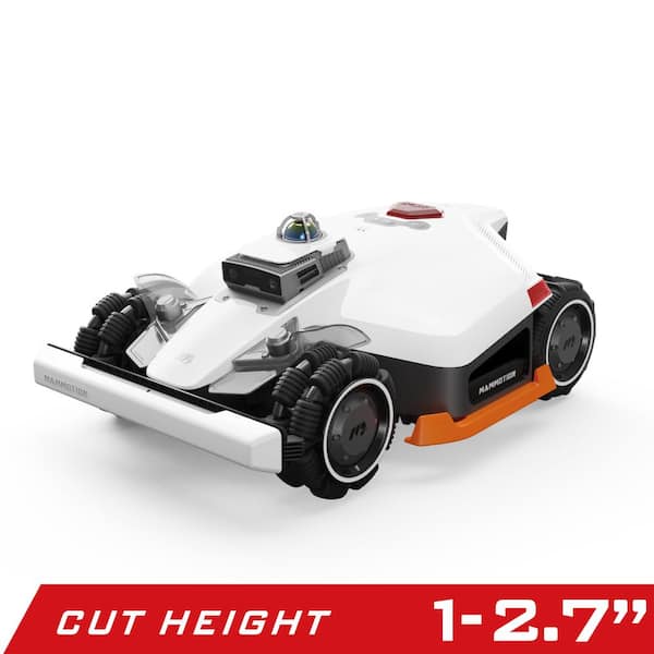 Luba 3 AWD 16 in. 360° LiDAR Robot Lawn Mower (1.75 Acre)Adjustable Cutting Height(1 in. - 2.7 in.)All Terrain AI Vision