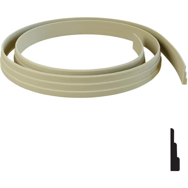 Ekena Millwork 3/4 in. x 144 in. x 3 1/2 in. Resin Casing Flexible Moulding