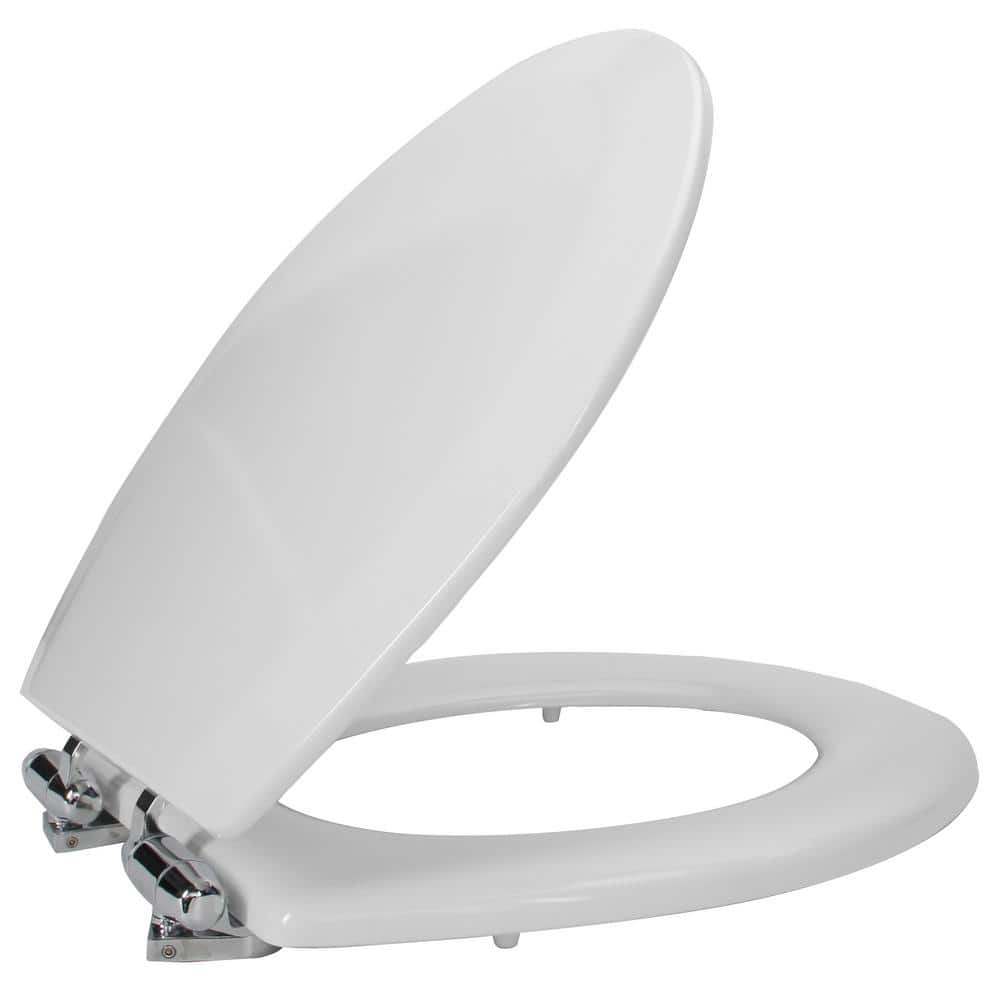 Reviews for Design House Dalton Round Toilet Seat Close Front Toilet ...