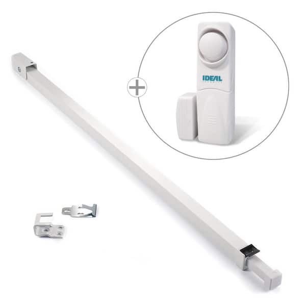 IDEAL SECURITY Enhance Your Security with Our Patio Door Security Bar and Alarm Bundle