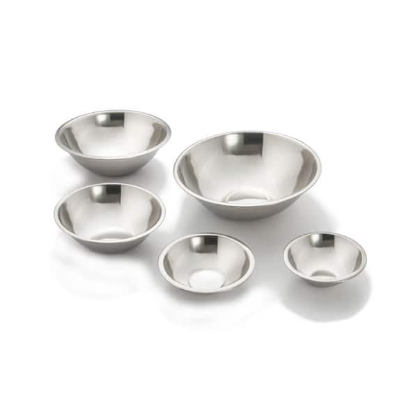 ExcelSteel 5-Piece Stainless Steel Mixing Bowl Set