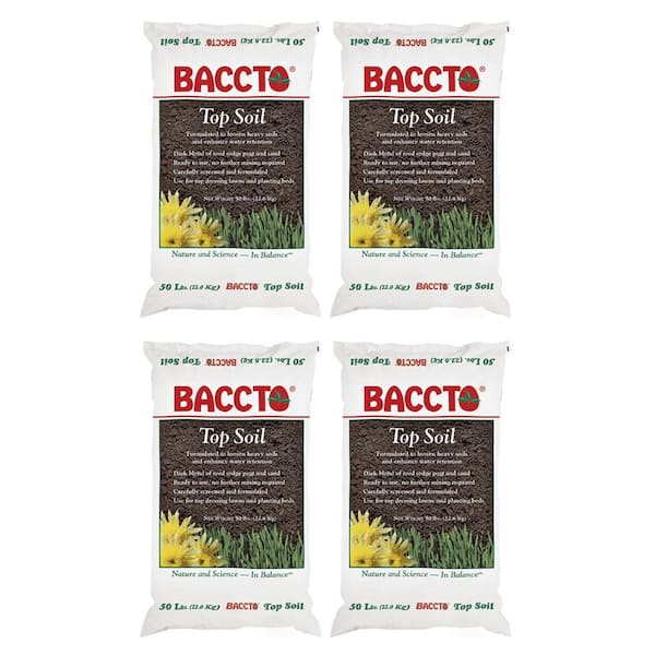 Unbranded 50 lbs. Top Soil with Reed Sedge and Sand (4-Pack)