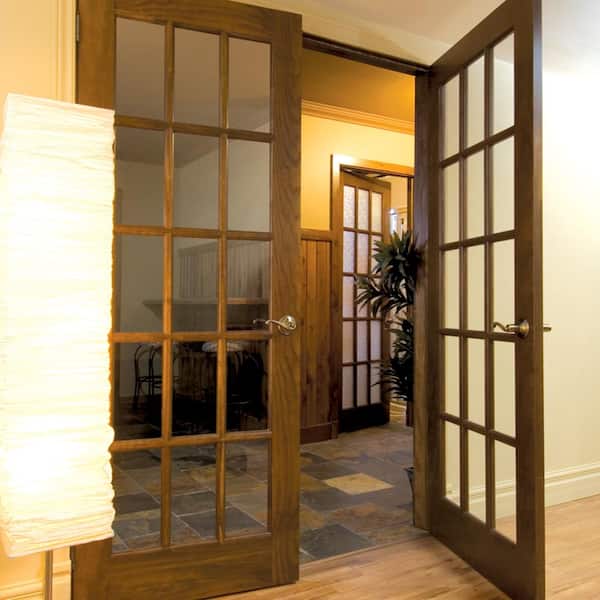 French Paned Door with 3 - 18 lights Made To Size Service