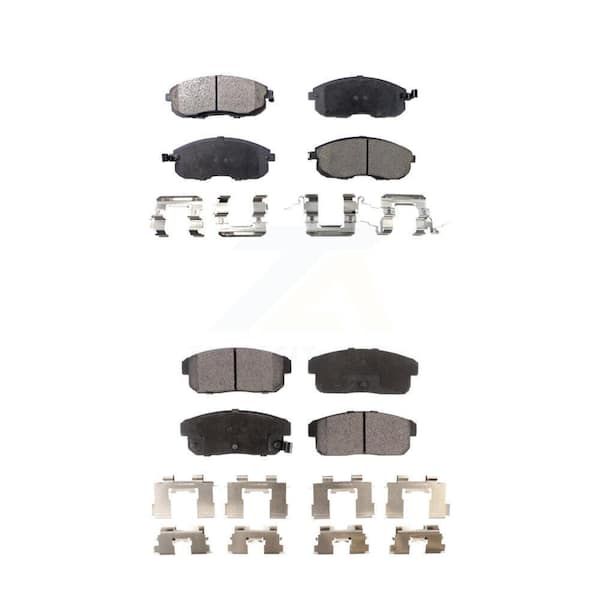 TEC Front Rear Ceramic Brake Pads Kit For Nissan Maxima Infiniti I35 I30 INFINITI KTC-100405